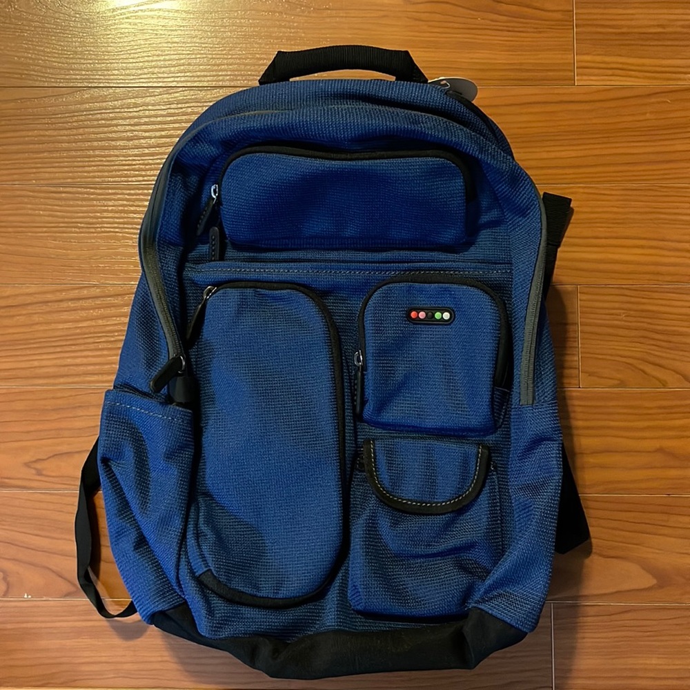 Dell 5dot Connect Deep River Backpack 15.6 Laptop Bag ~ Blue